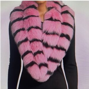 Charlotte Simone Fox Fur Scarf